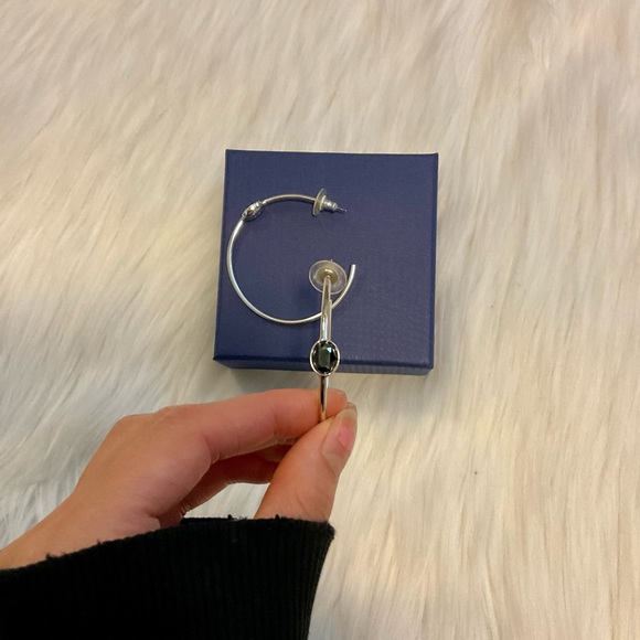 SWAROVSKI Hoop With Crystal. Worn Only ONCE. - Picture 3 of 5